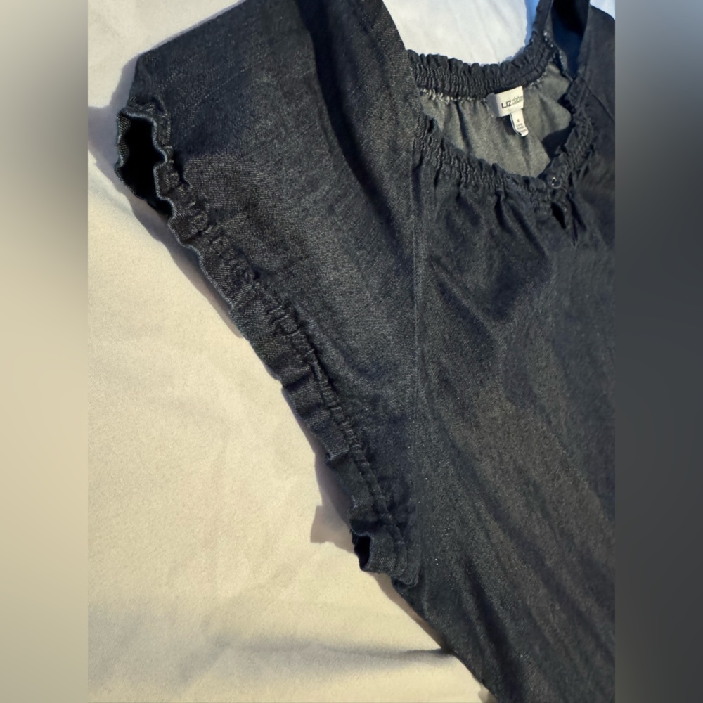 Liz Claiborne Women’s Denim Dress Size 14 - Picture 11 of 13